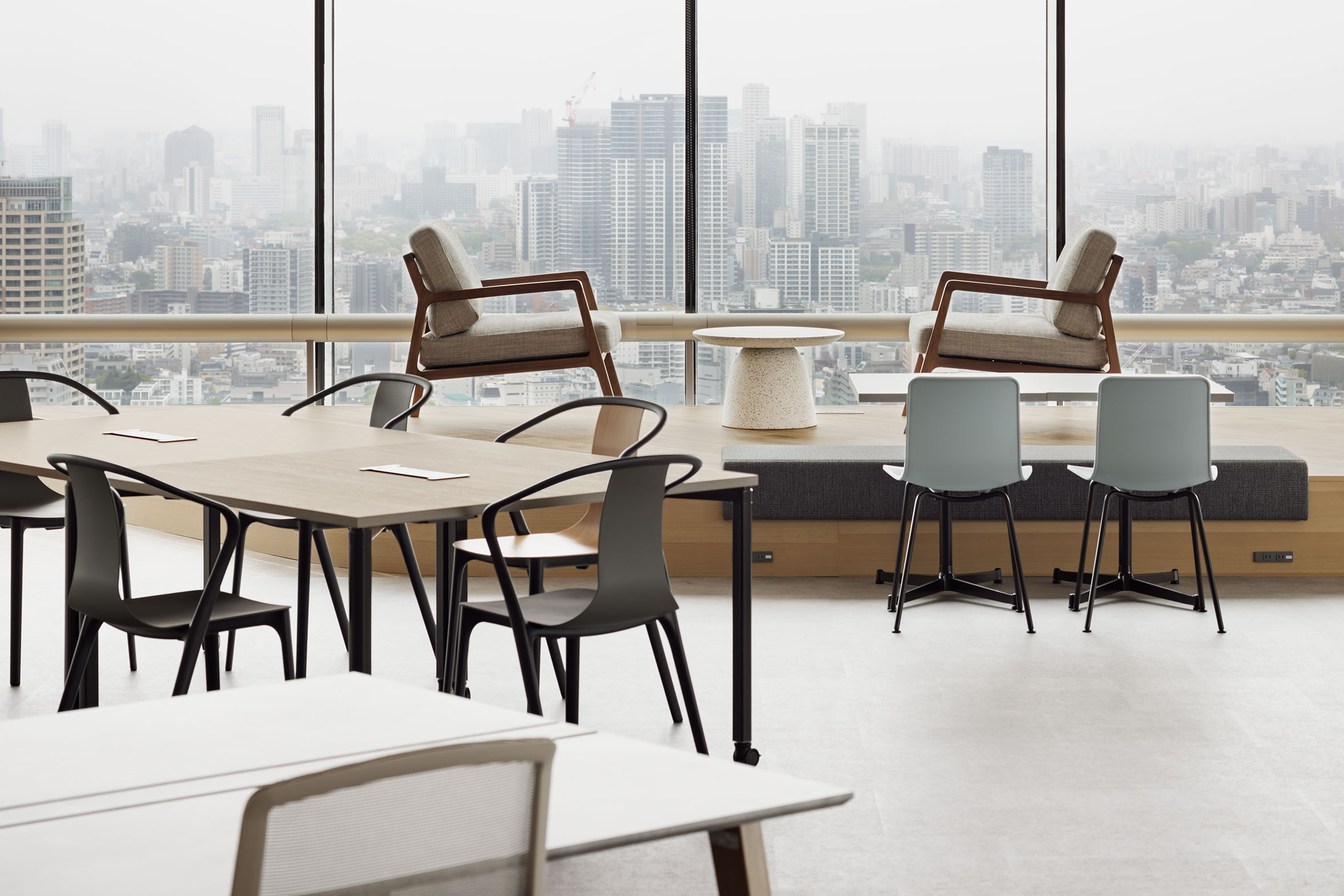 東京タワーの見えるワークラウンジ