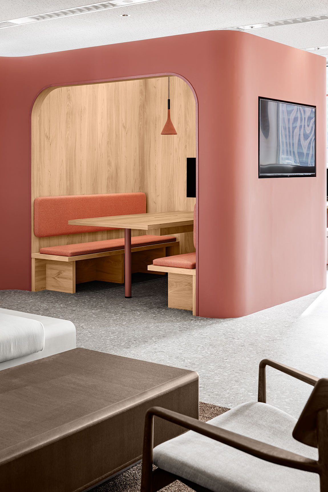 ファミレスブース