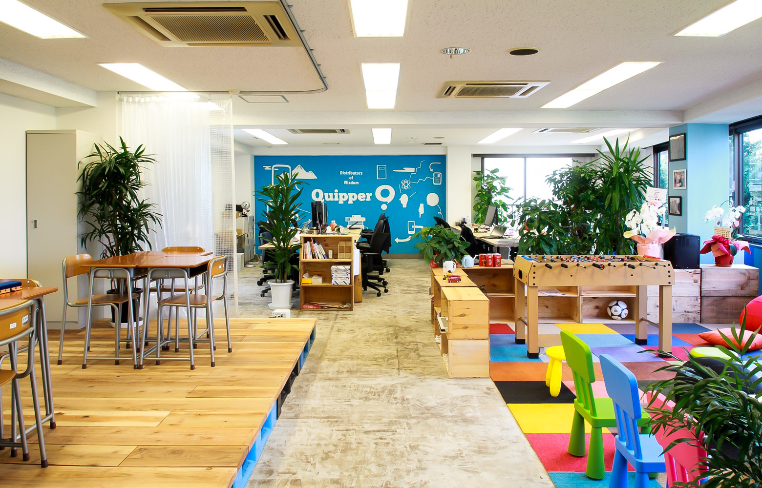 Quipper Ltd Japan Branch Office Entire デザイン・レイアウト事例
