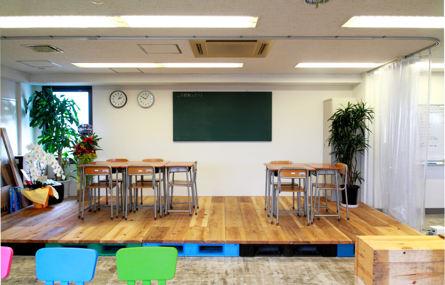 Quipper Ltd Japan Branch Office Meeting Space デザイン・レイアウト事例