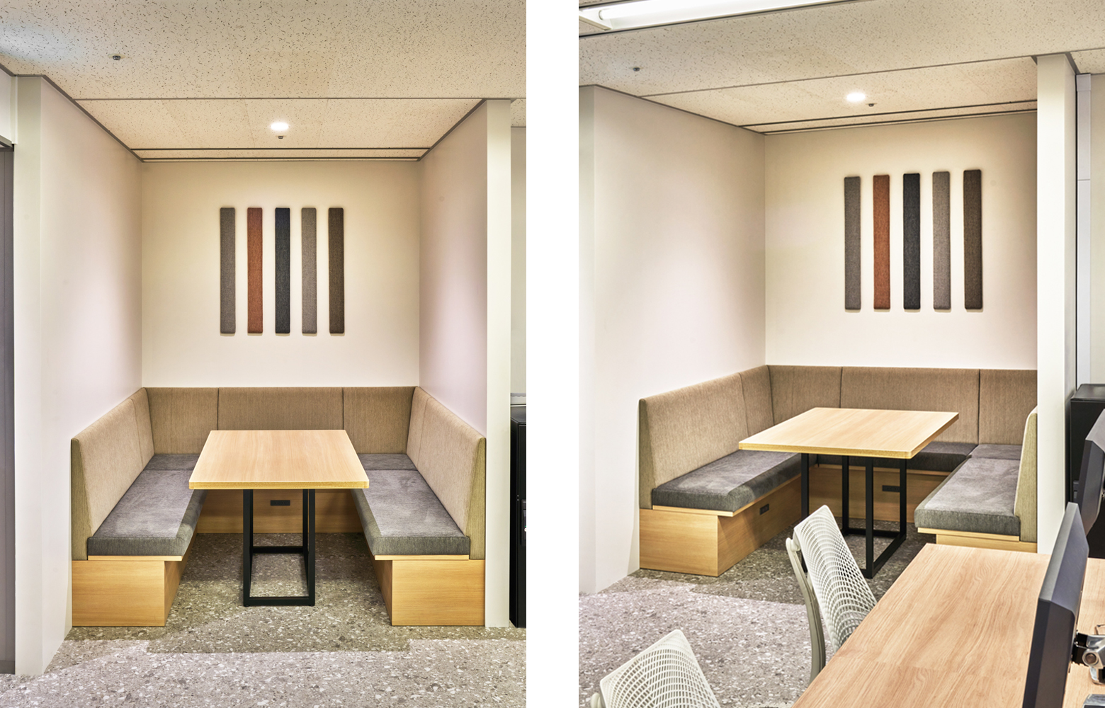 株式会社JMC Yokohama Office BOX Sofa デザイン・レイアウト事例